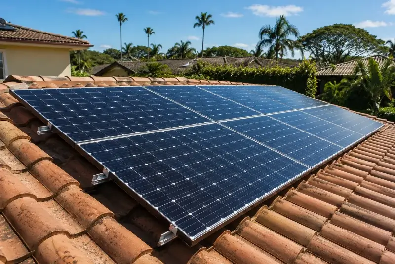 Installation de panneaux solaires à Trizay